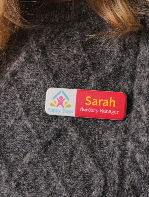 Always Recycled Essential Name Badge – Slim Rectangle